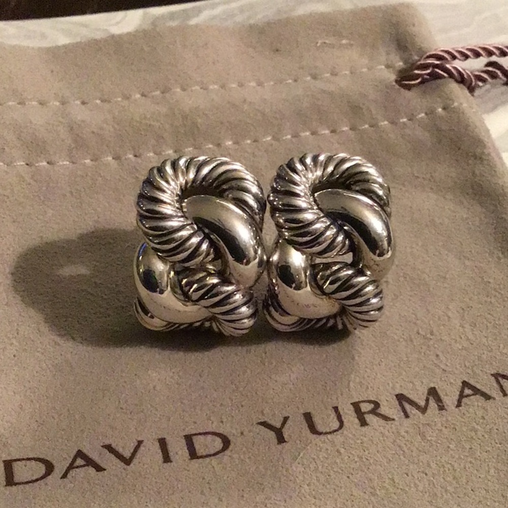 DAVID YURMAN EARRINGS Sterling Silver